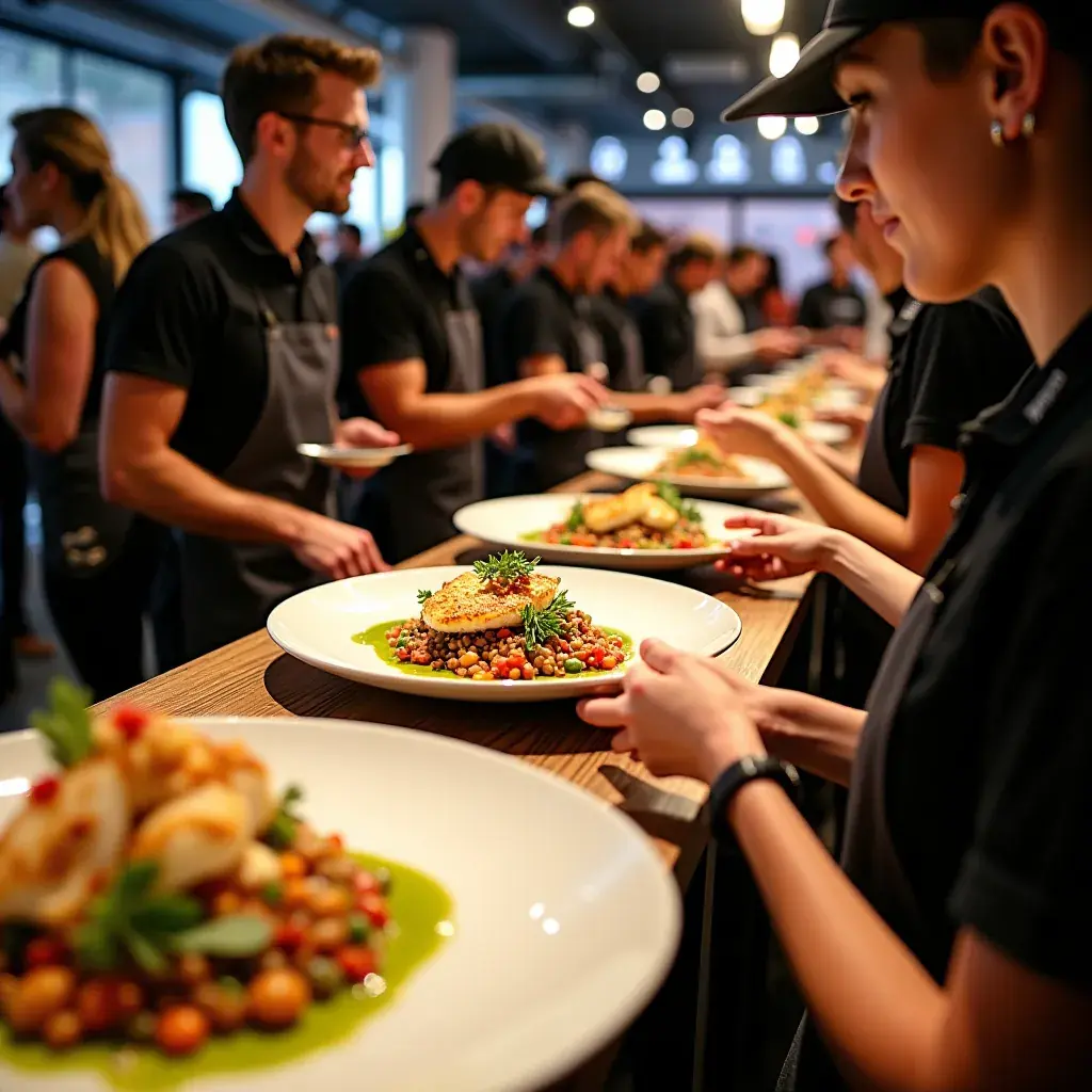 Modern office workspace